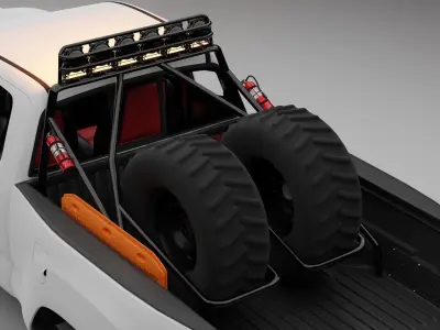 Toyota Tacoma 2018 Baja edition 3D model