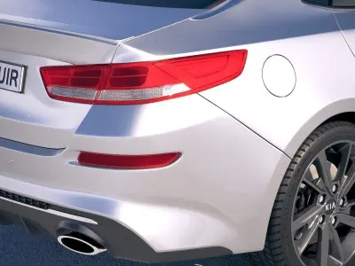 Kia Optima LX 2019 3D model