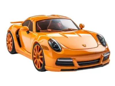 Modern Luxury Sports 3D Model for Game Development and Archviz 3D model