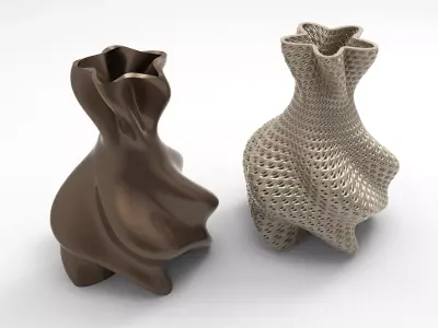 Vase Voronoi 7 3D print model