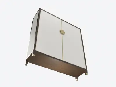 Cabinet Baker Odeon 3D model