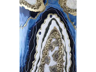 Geode Panno Low-poly 3D model