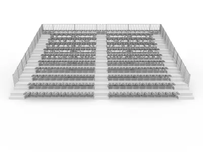 Bleachers 23 3D model