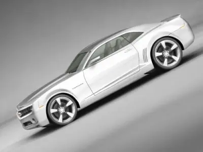 Chevrolet Camaro Concept Coupe CG 3D model