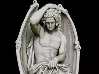 The Genius of Evil 3D print model