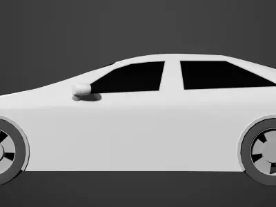 Simple car 25V06 3D model