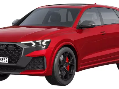 Audi RS Q8 performance 3D model