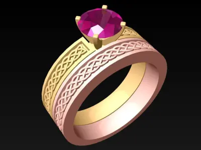 Wedding Rings - N482114 3D print model