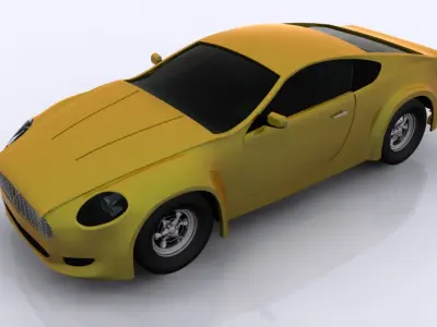 Car Model No 1 3D model