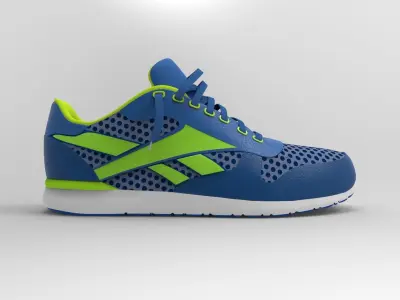 reebok shoe model 3D model