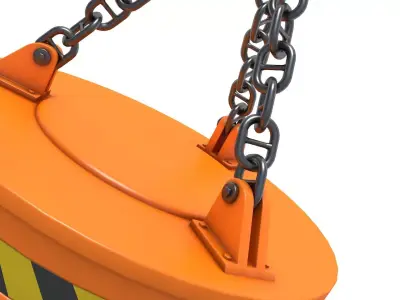 Lifting Magnet 3D model