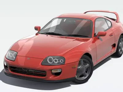 Toyota Supra MKIV 3D model