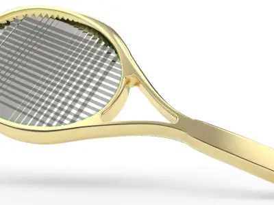 Raqueta de Tenis Free 3D print model