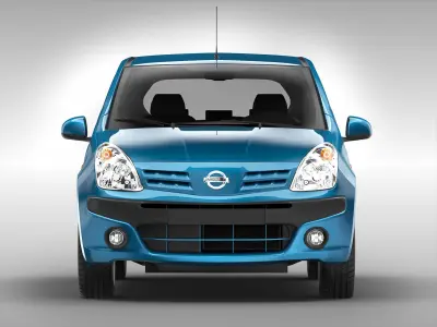 Nissan Pixo 2009 3D model