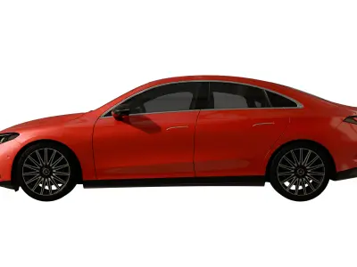 Mercedes-Benz CLA 2026 Low-poly 3D model