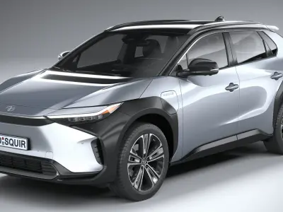 Toyota bZ4X 2023 3D model