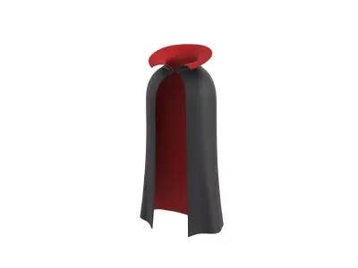 Dracula Cape 3D model