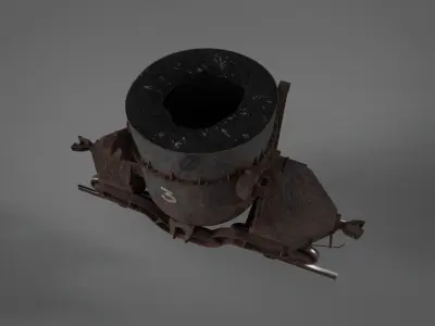 Ladle Car 3D model