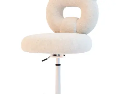 Luxury Dresser Chair 3D model