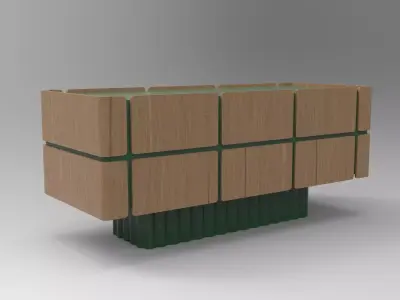 Jujay Sideboard 3D model