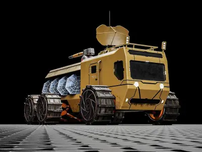 Rover Vehicle 3D model