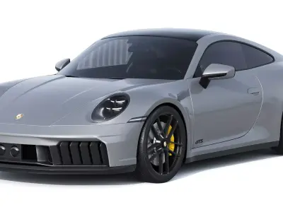 Porsche 911 Carrera GTS Hybrid 2025 3D model
