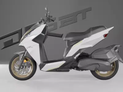 SYM DRT BT  Low-poly 3D model