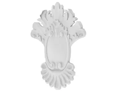 Cartouche Ornament 015 3D model