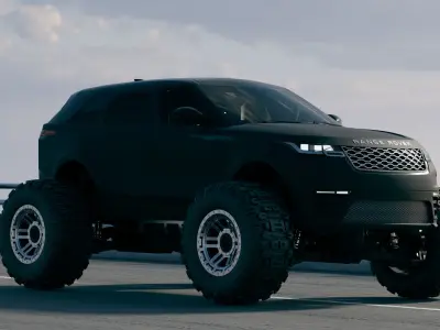 Range Rover Beast X - Concept 3D Model Low-poly 3D model