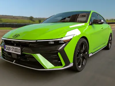 2025 Hyundai Elantra N 3D model