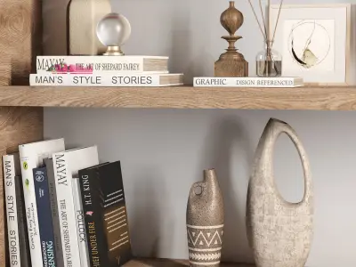 Decorative set07 3D model