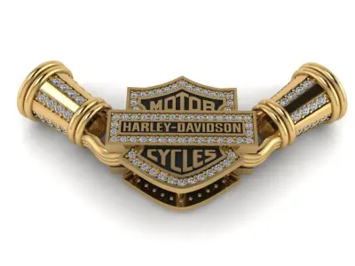 Harley-Davidson Pendant Code-CGH001 3D print model