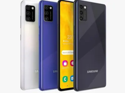 Samsung Galaxy A41 Full Color 3D model