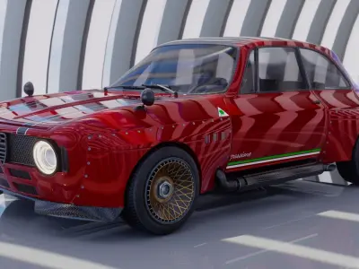 alfa romeo giulia 1300gt junior gta passione 3D model