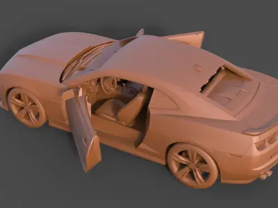 Chevrolet Camaro ZL1 3D print model
