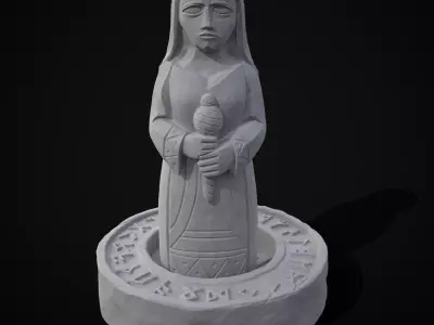 Slavic God Mokosh  3D print model