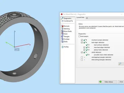 Jewelry Wedding Ring Gold 3D print model