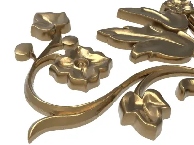  decorative pattern ready for 3D printing 3D model 428