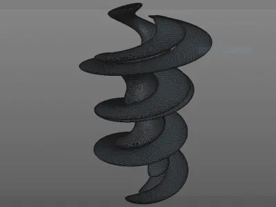 Abstract Sculpture 0001 Free 3D model