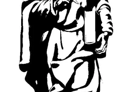 Mark-Marcus-Marcos-Evangelist - CNC Router Carving 3D print model