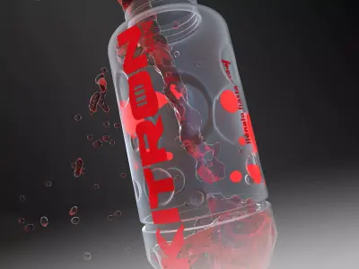 Ktron bottle 3D model
