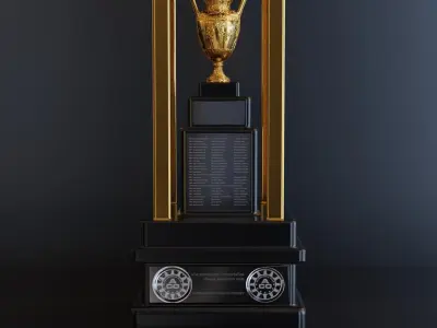 Racing Trophy - 24hrs of Le Mans Trophy Low-poly 3D model