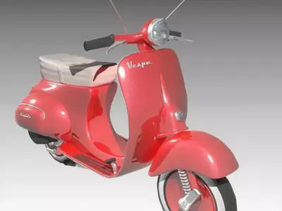 vespa 3D model
