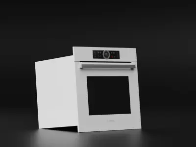 OVEN -  HBG 634BW1 MODEL3D 3D model
