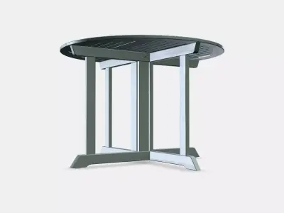 BONDHOLMEN Table outdoor 1 Low-poly 3D model