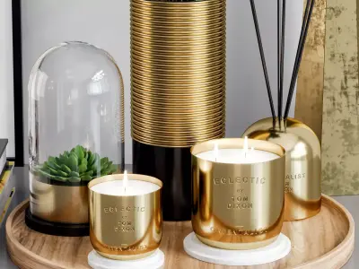 Decorative set 12 S 3D model