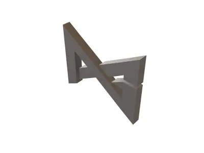 Paul George Logo v1 003 Free low-poly 3D model