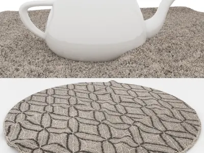 Rugs No 550 Low-poly 3D model
