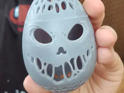 SCARY EGG Free 3D print model