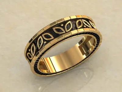 Exclusive Ring and pendants 3D Model Luxury - Design  3D print model